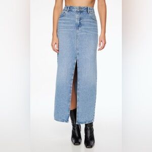 Dynamite denim midi denim skirt- size mm